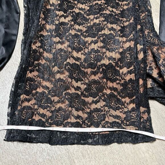 MAJORELLE x Revolve Salinas Black Lace Overlay Halter Jumpsuit, NWT Women’s XS - Picture 14 of 15